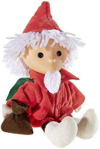 Heunec 648968 - Sandmann Puppe mit Vinylkopf und Umhang, 20 cm