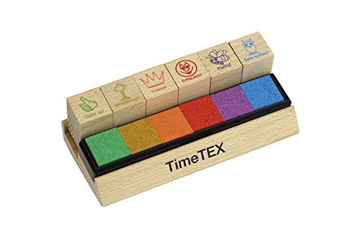 TimeTex Lehrer-Stempel 'Motivation', Holz