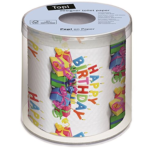 PAPER+DESIGN Toilettenpapier FSC Mix 200 Bl. Happy Bday