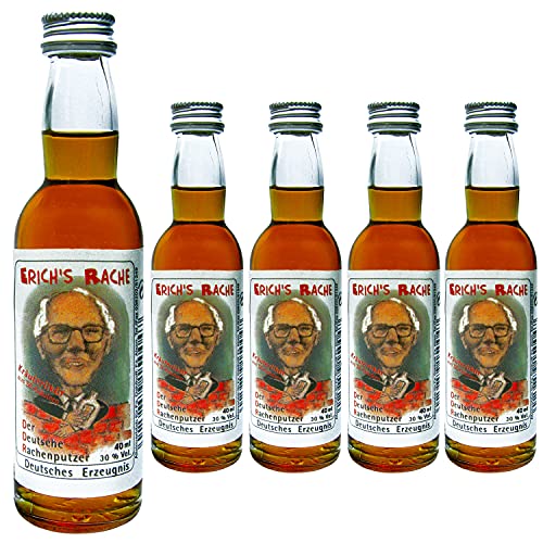 5x40ml Erichs Rache Likör - nostalgische DDR Kultprodukte - DDR Artikel