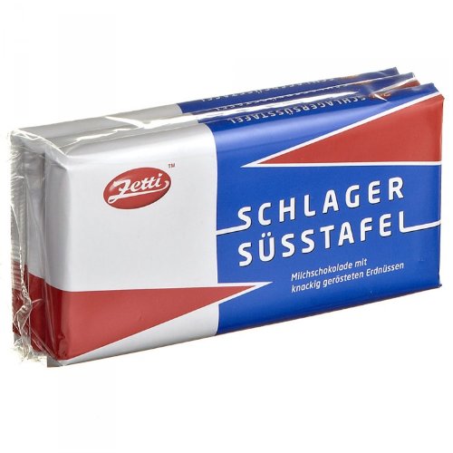 Zetti Schlager-Süßtafel 3x100g