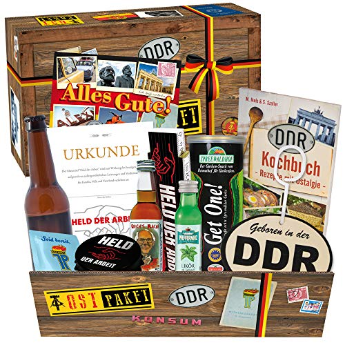 DDR Box „Echte Männer in der DDR “ / Geschenke für Freund Geburtstag