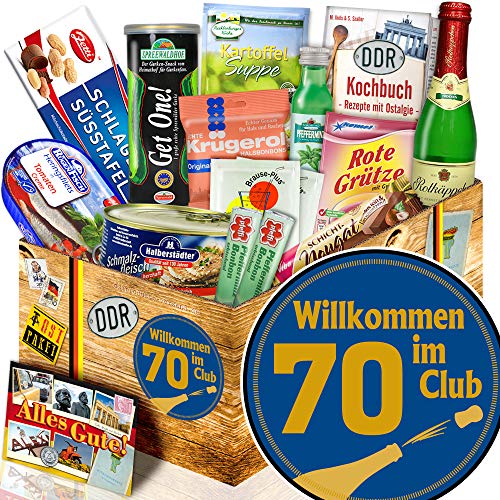 ostprodukte-versand Wilkommen im Club 70 ++ DDR Spezialitäten ++ Geschenke zum 70. Geburtstag